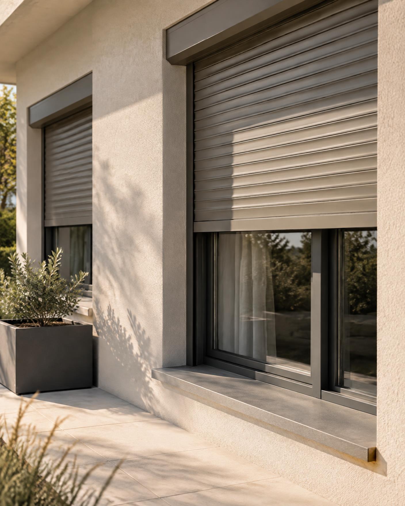 Volets roulants — Protection, confort et motorisation.